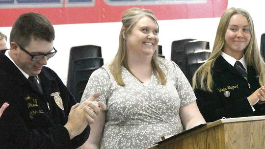 FFA leader honored