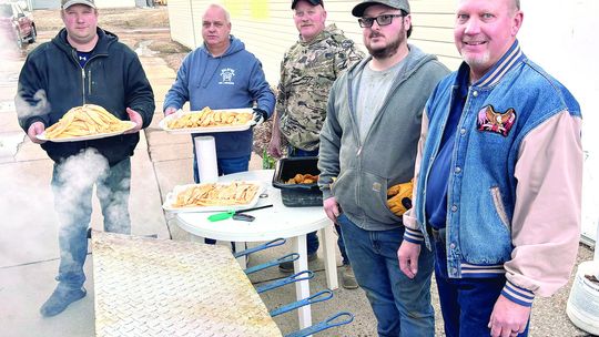Fish served in balaton