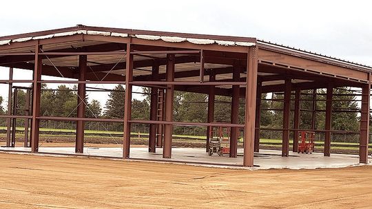Hangar project moving along
