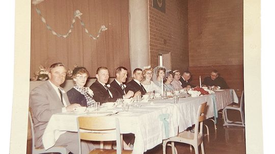 Head table on the hardwood