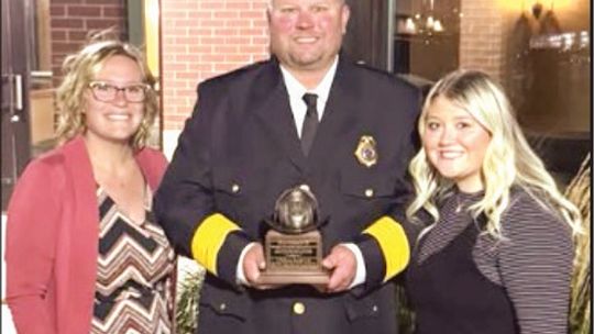 Johnson III named Fire Officer of the Year