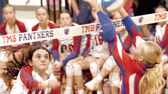Saints take down Panthers in 4 sets