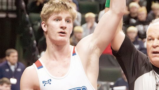 Schuh’s arm raised one last time