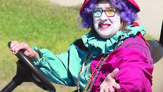 Small-town spirit: Milroy and Walnut can party, too!