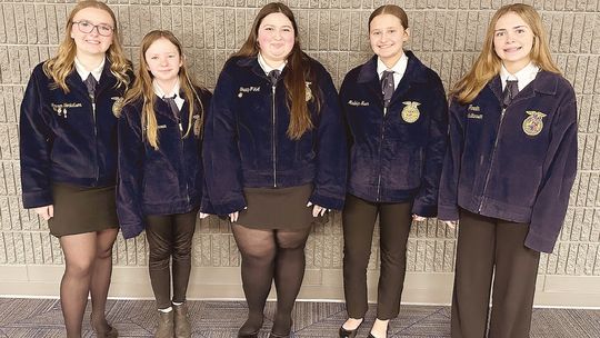 TAHS FFA teams qualify for state