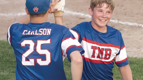 TRACY RALLIES FOR 5-4 WIN OVER LAMBERTON
