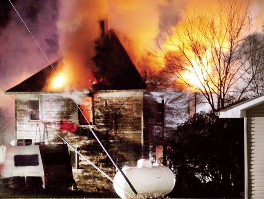Balaton house burns