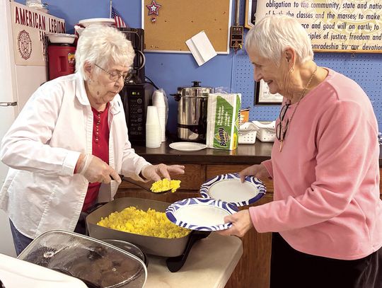 Breakfast at the legion