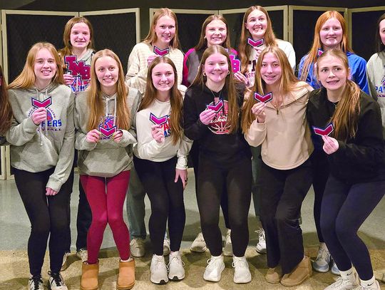 EARNING LETTERS FOR THE GIRLS