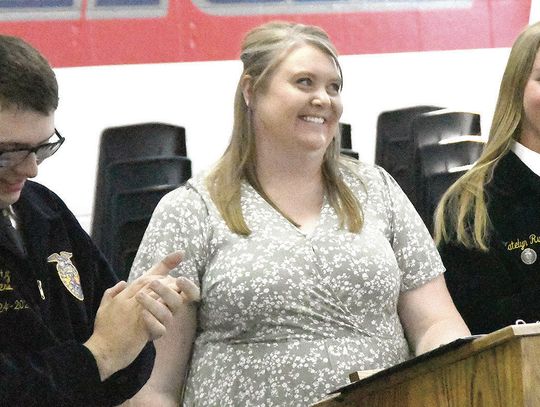 FFA leader honored