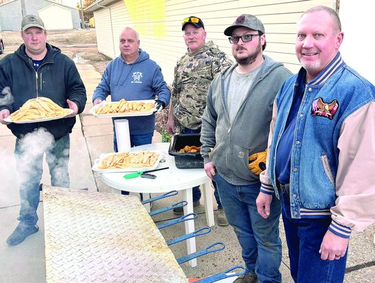 Fish served in balaton