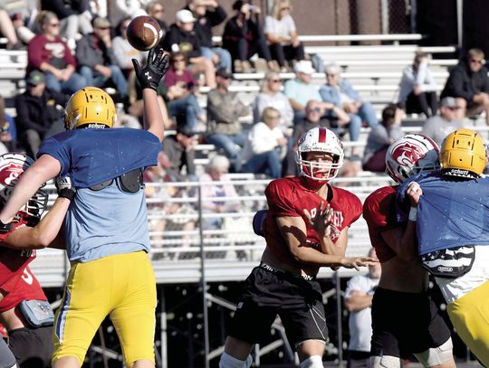Football team hits the field ‘for real’