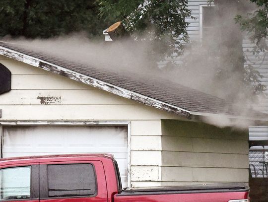 Garage fire