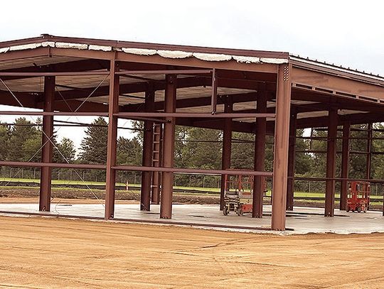 Hangar project moving along
