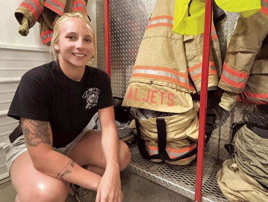Her firefighting FAMILY
