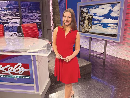 KELO meteorologist has Balaton tie