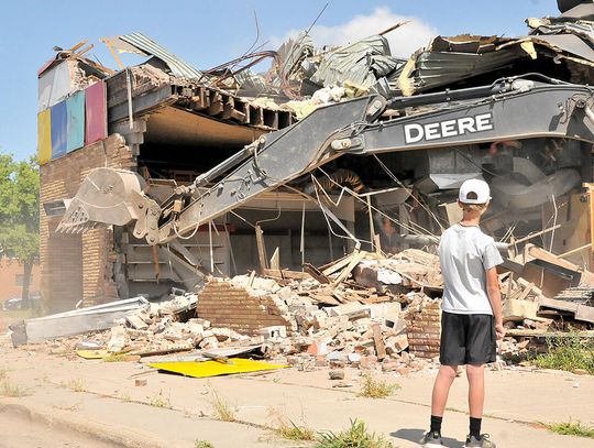Last call as bricks fall