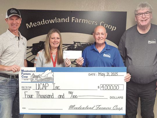 MEADOWLAND DONATES TO UCAP