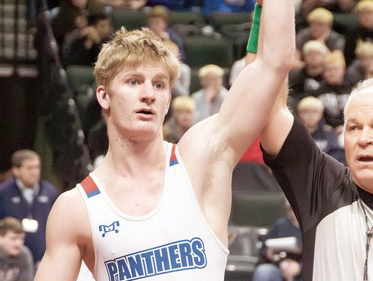 Schuh’s arm raised one last time