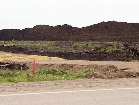 Site prep stalled