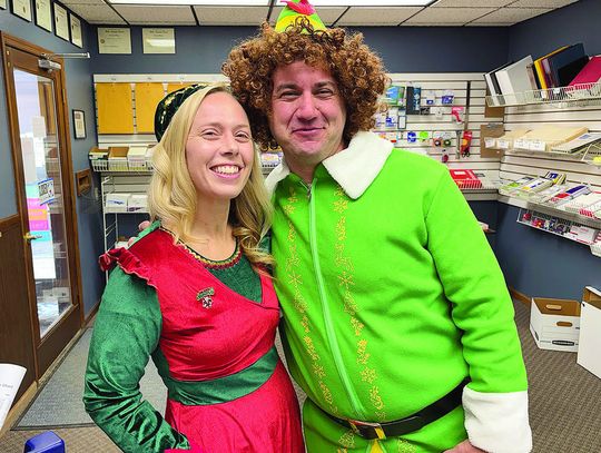 Spreading christmas cheer!