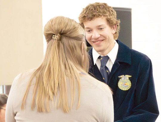 TAHS FFA award winners
