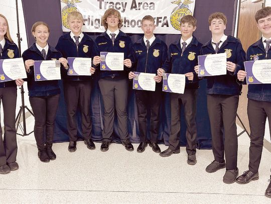 TAHS FFA banquet
