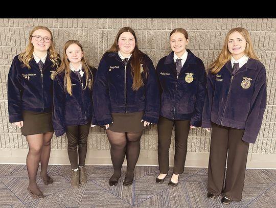 TAHS FFA teams qualify for state