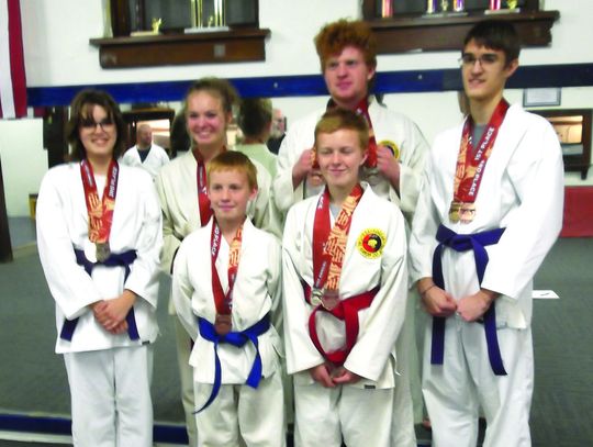 TKD students compete