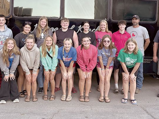 TLC Youth Group heads west to help