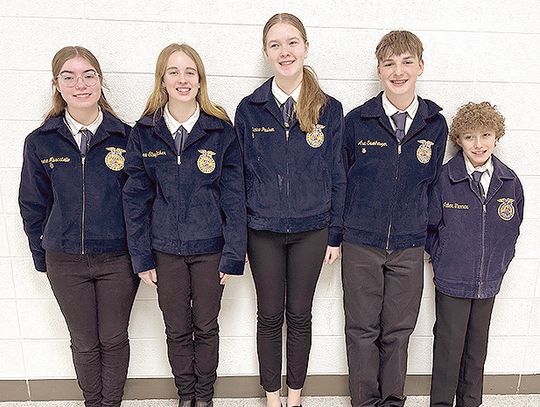 Tracy area high school competes in Ffa region iv contest