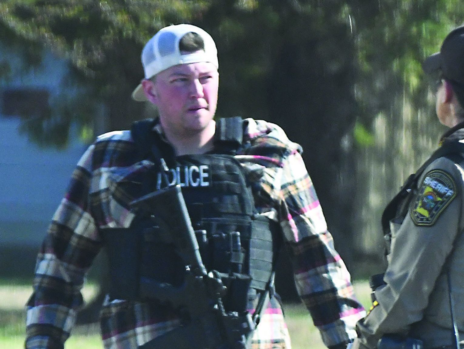 STANDOFF ENDS PEACEFULLY