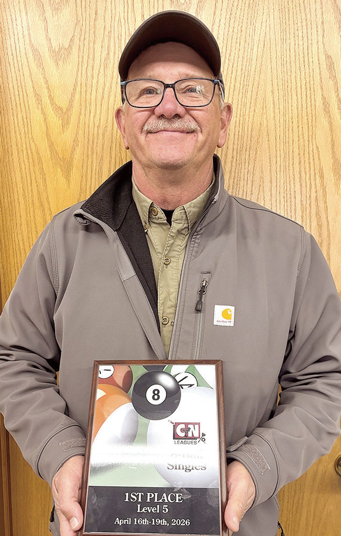 5-BALL, CORNER POCKET: LUBBEN IS ON CUE AT BIG 8-BALL TOURNAMENT