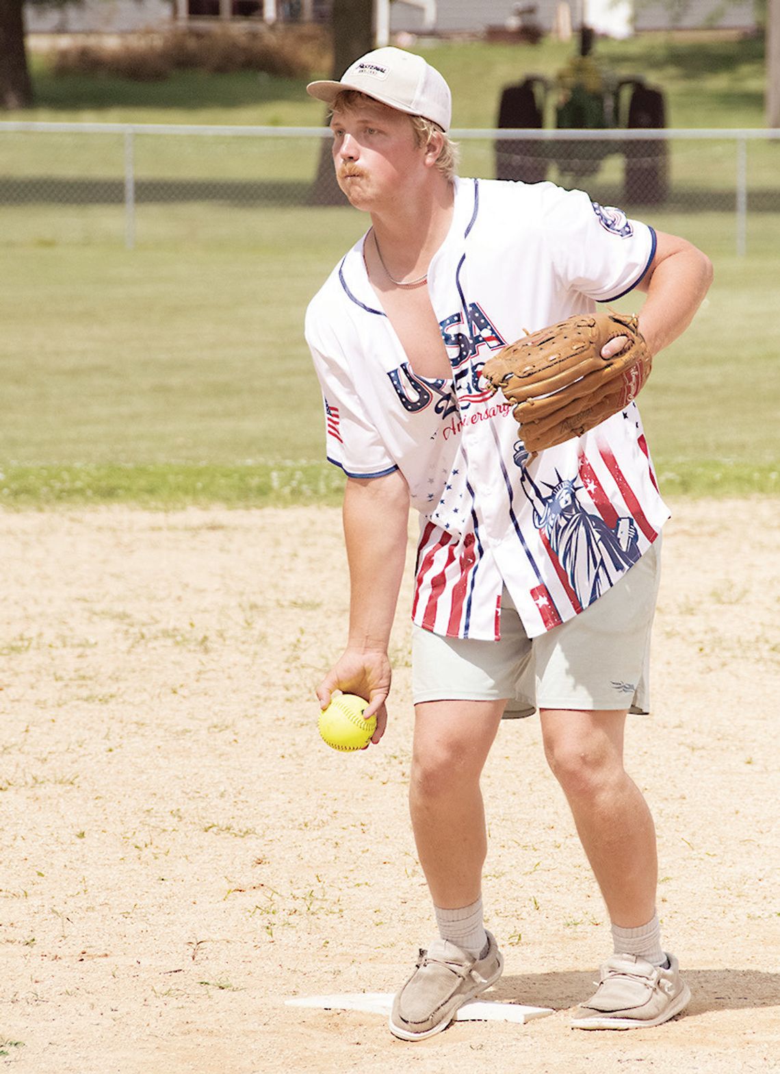Currie celebrates the 4th!