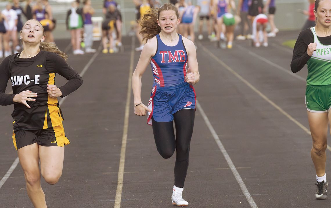 E. Lightfoot jumps to finals (twice) — one of a number of Panthers to qualify