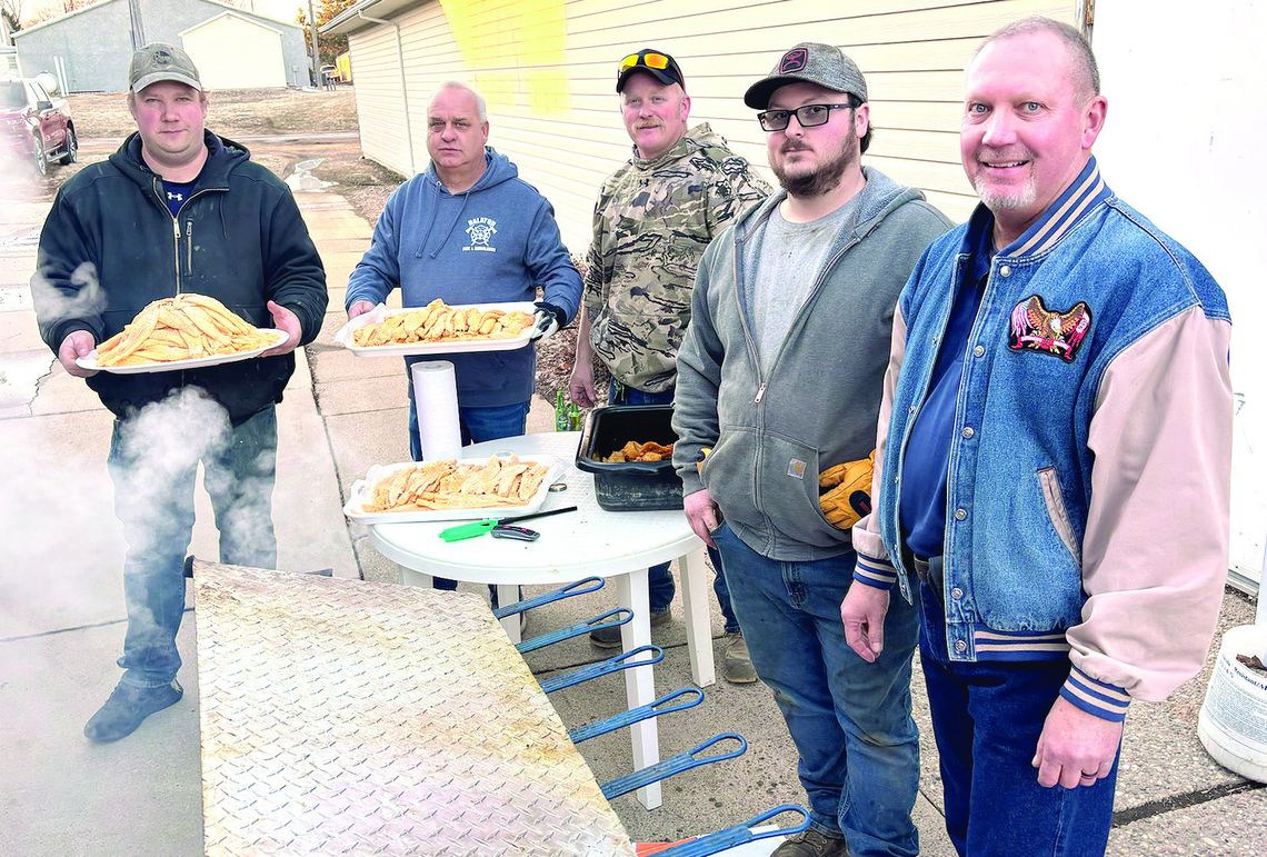 Fish served in balaton