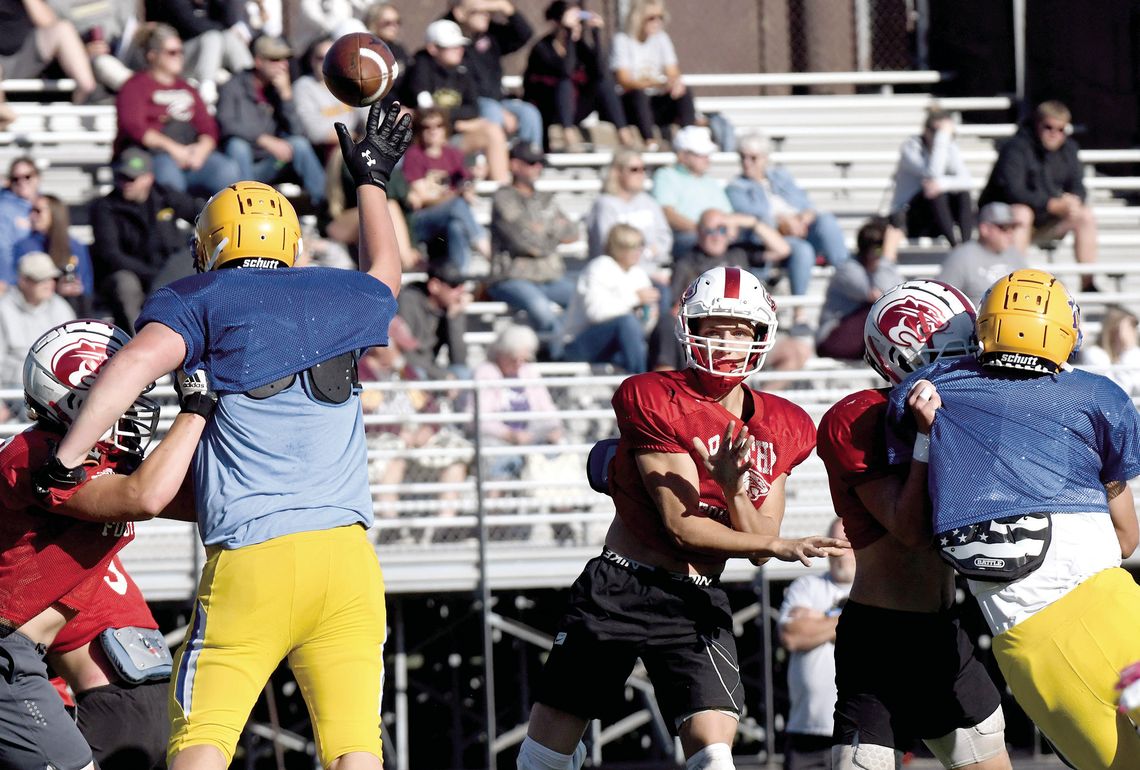 Football team hits the field ‘for real’