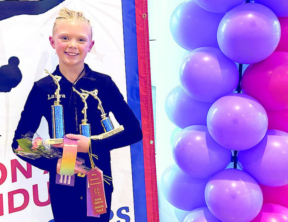 LAURA STICKS IT AT BIG TOURNEY