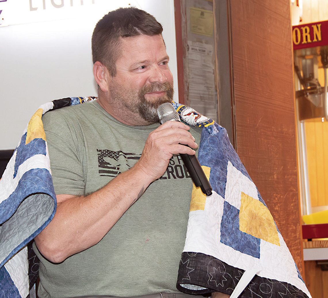 Local trio honored with Quilts of Valor Local trio honored with Quilts of Valor