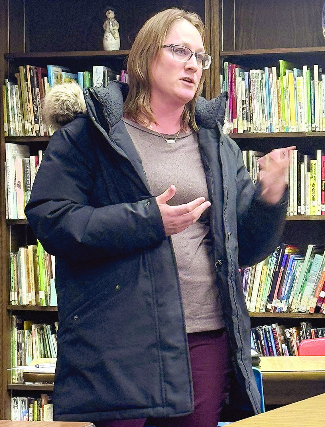 Milroy school bldg. sold for $100