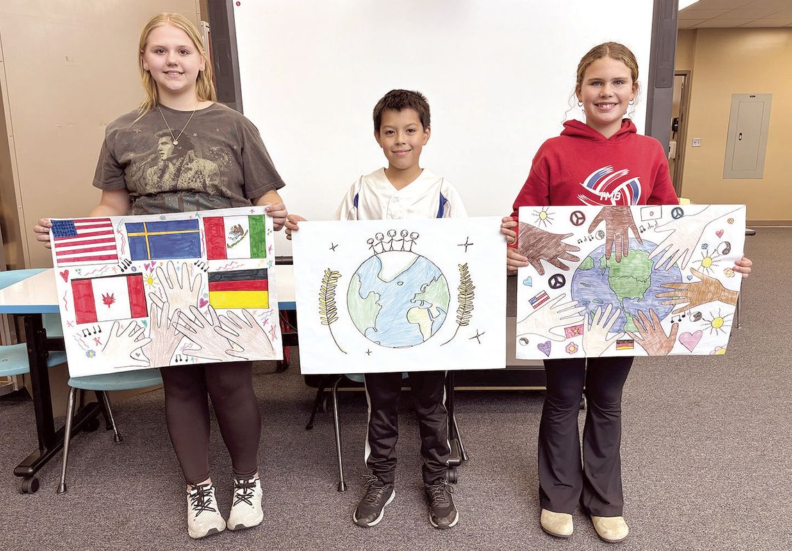 Peace poster winners