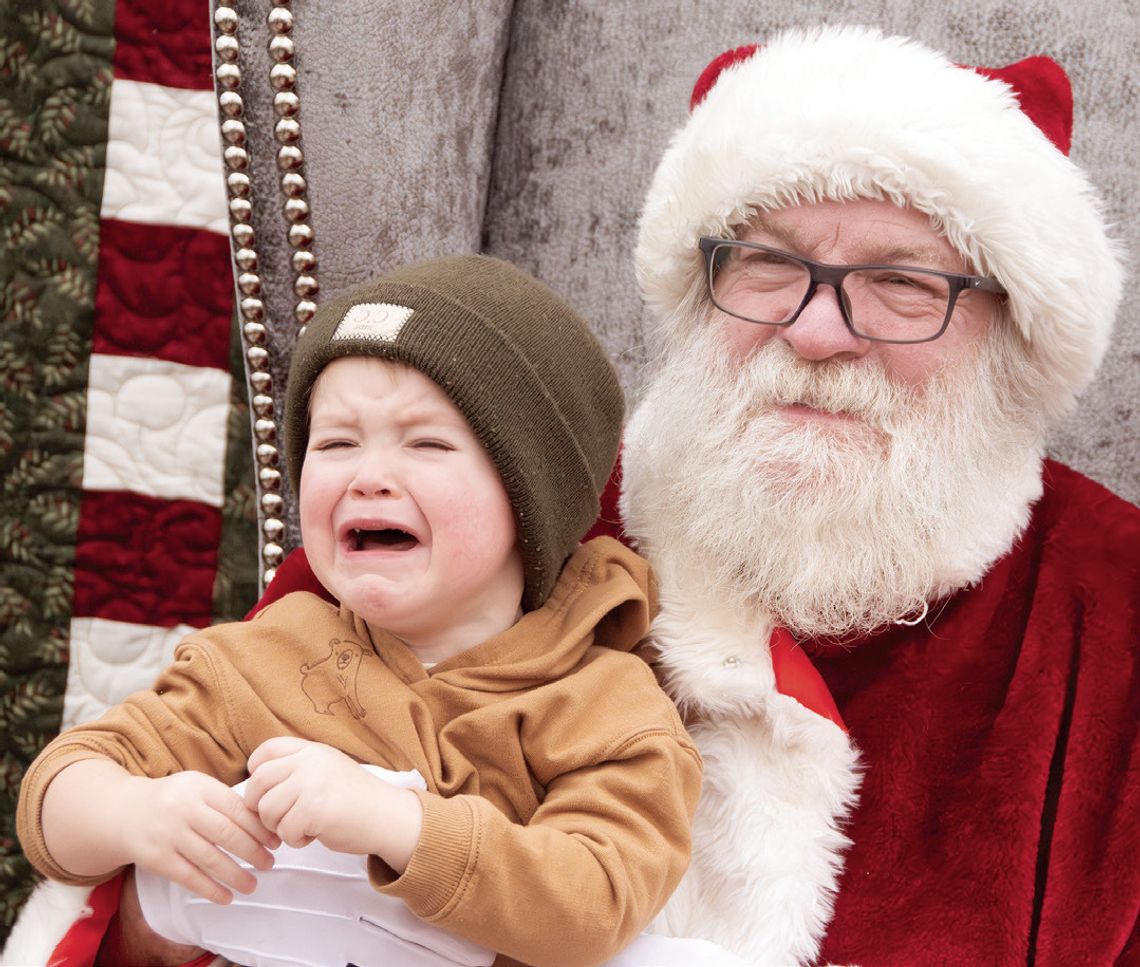 Smiles (& some tears) with Santa