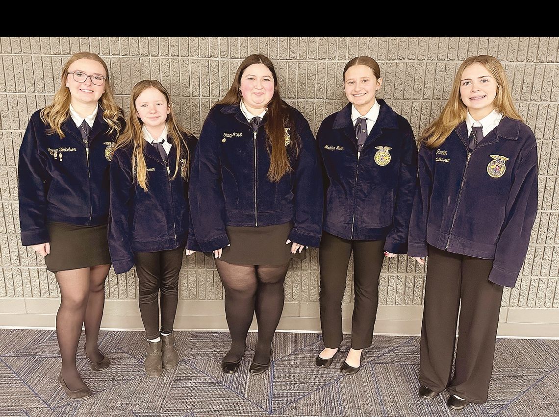 TAHS FFA teams qualify for state