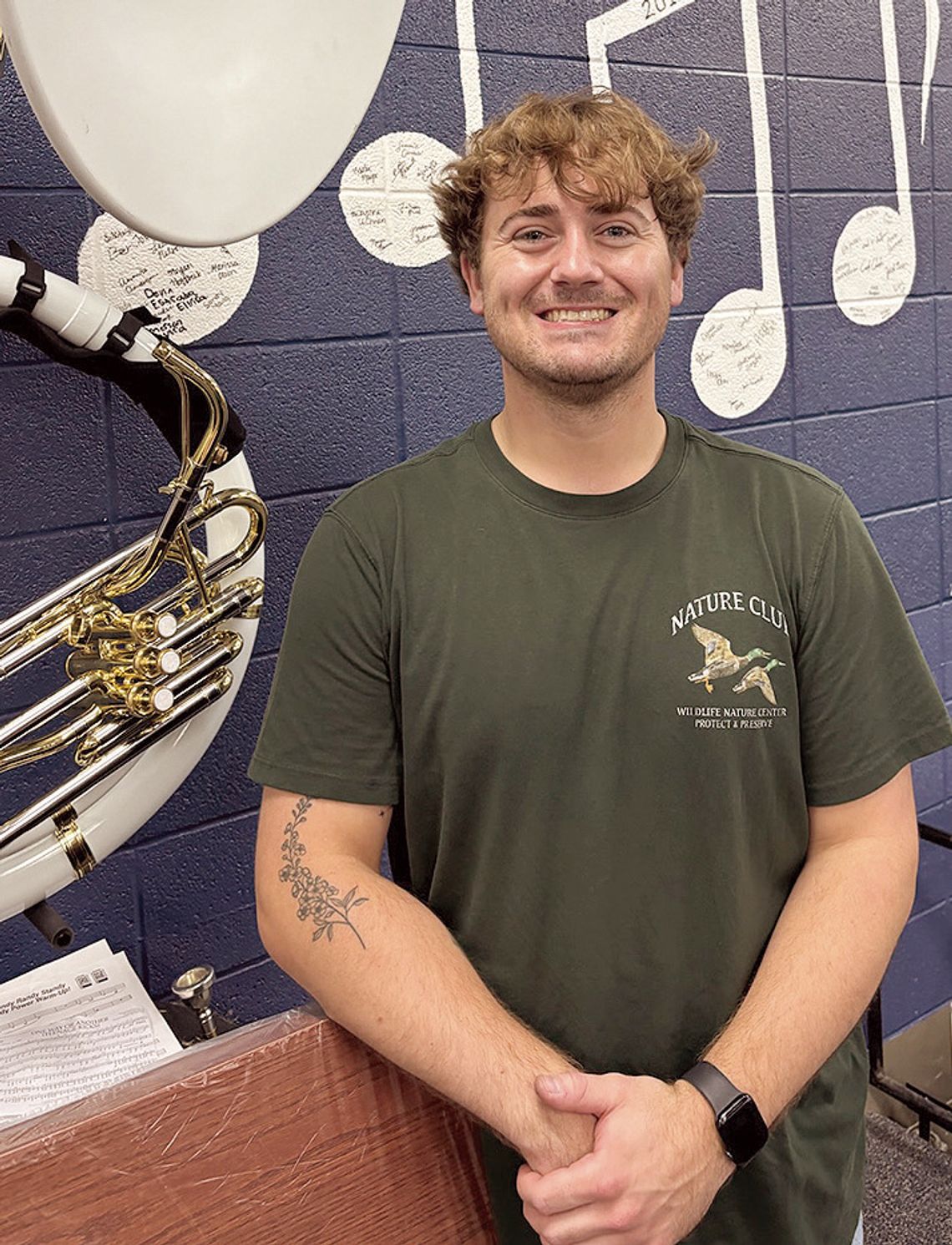 The new leader of the band The new leader of the band