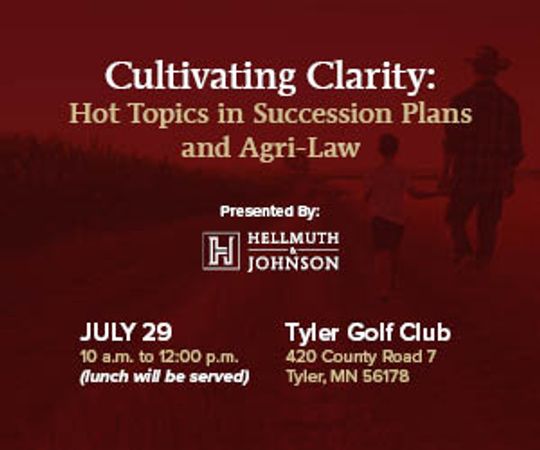 Cultivating Glarity: Hot topics in succession plans and Agri-law