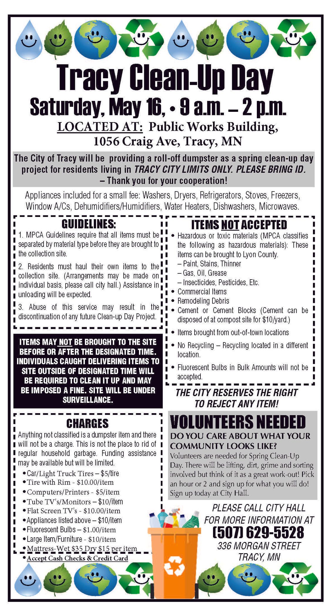 City of Tracy Clean Up Day