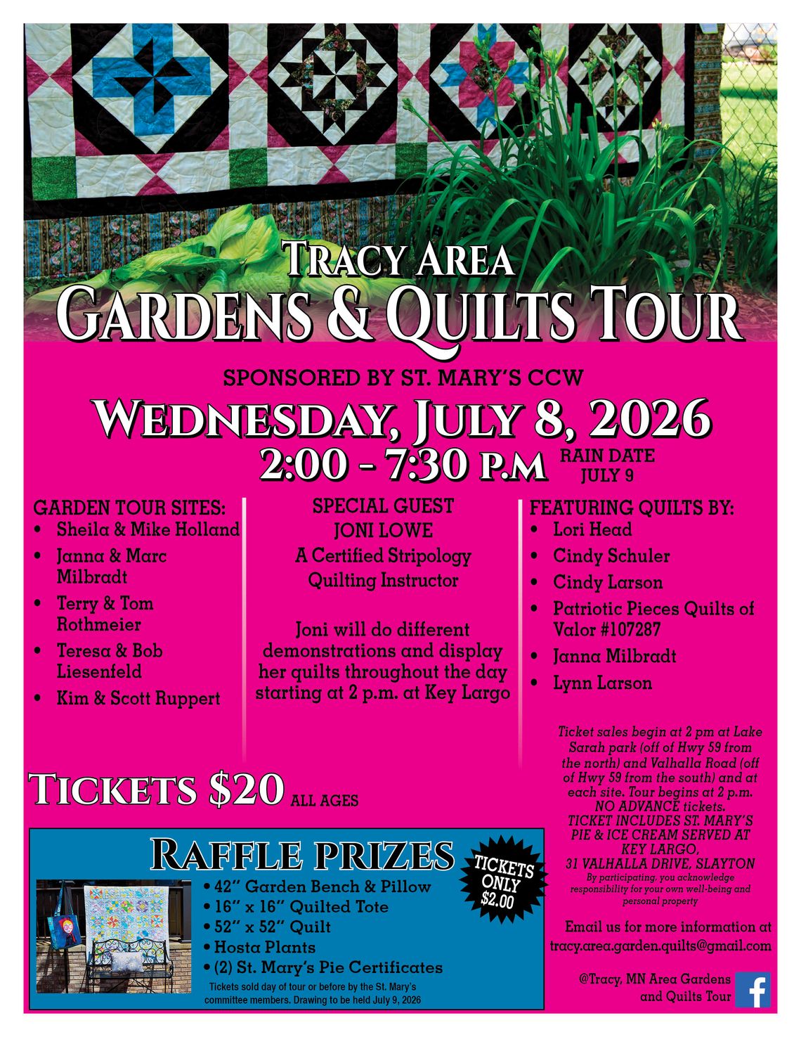 St. Mary's CCW Garden Tour
